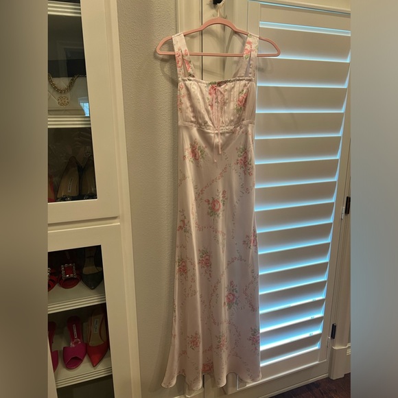 New Without Tags Never worn Loveshackfancy silk gown in size 4. - Picture 9 of 9